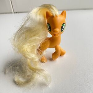My Little Pony Apple Jack G4 3"‎ Brushable Open Mouth Hasbro